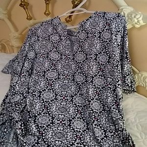 Lands end rash guard top